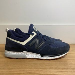 New Balance 574 Sport Sneakers - Navy